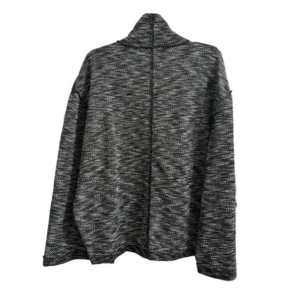 We the Free Sunny Day Night Star Charcoal Gray Turtleneck M Pullover Sweatshirt - Picture 10 of 12